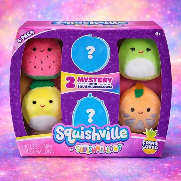 NEW Squishville by Original Squishmallows FRUIT SQUAD Plush 2-Inch NIB Mystery - Picture 4 of 5